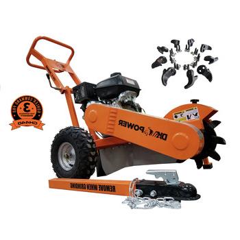 CHIPPERS AND SHREDDERS | Detail K2 OPG777 12 in. 14 HP Stump Grinder with KOHLER CH440 Command PRO Commercial Gas Engine