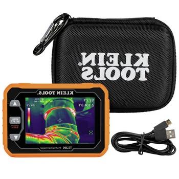 DIAGNOSTICS TESTERS | Klein Tools TI290 Rechargeable PRO 49000 Pixels Thermal Imaging Camera with Wi-Fi